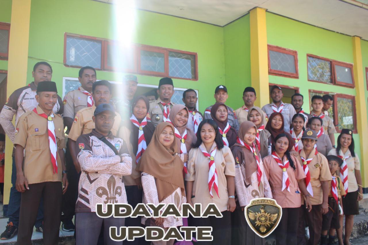 Babinsa Dorong Semangat Pramuka di Kecamatan Omesuri