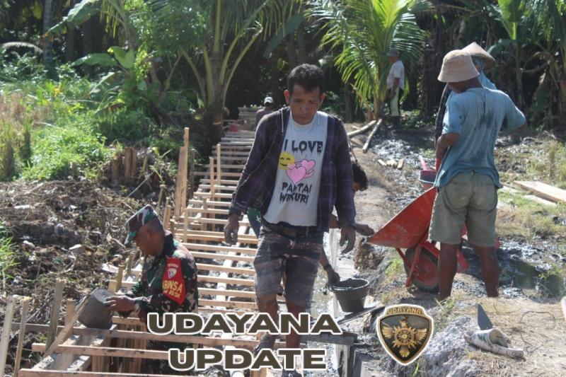 Kadus Lantangidung: Terima Kasih TNI, Jalan Pertanian Kini Jadi Kenyataan