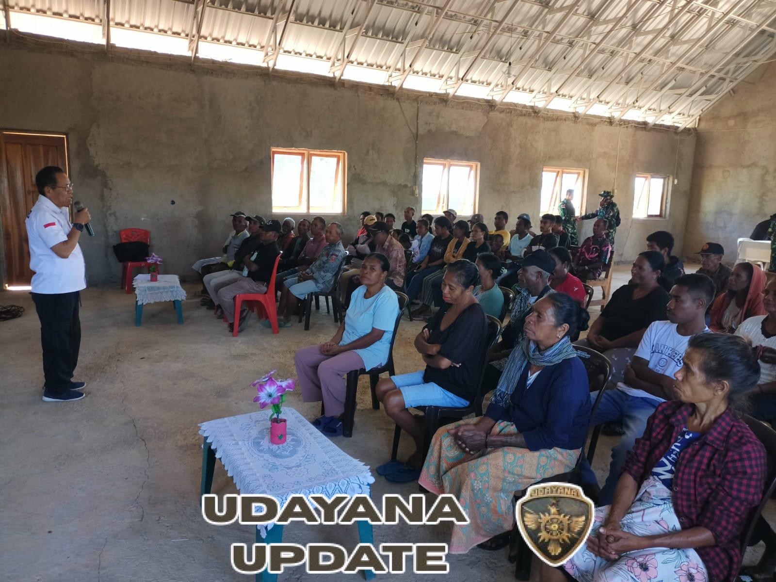 Tanggap Bencana, Satgas TMMD 125 Kodim Belu Berikan Penyuluhan Penanggulangan Bencana Alam