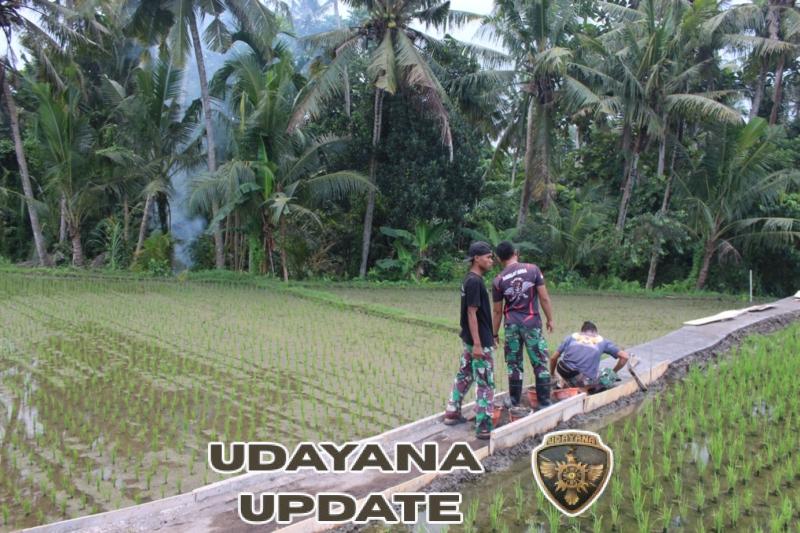 Kerja Keras Satgas TMMD, Petani Desa Batuan Segera Nikmati Akses Baru