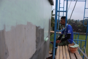 Gotong Royong TNI-Rakyat Hadirkan 250 Titik Layanan Air Bersih di Desa Batuan