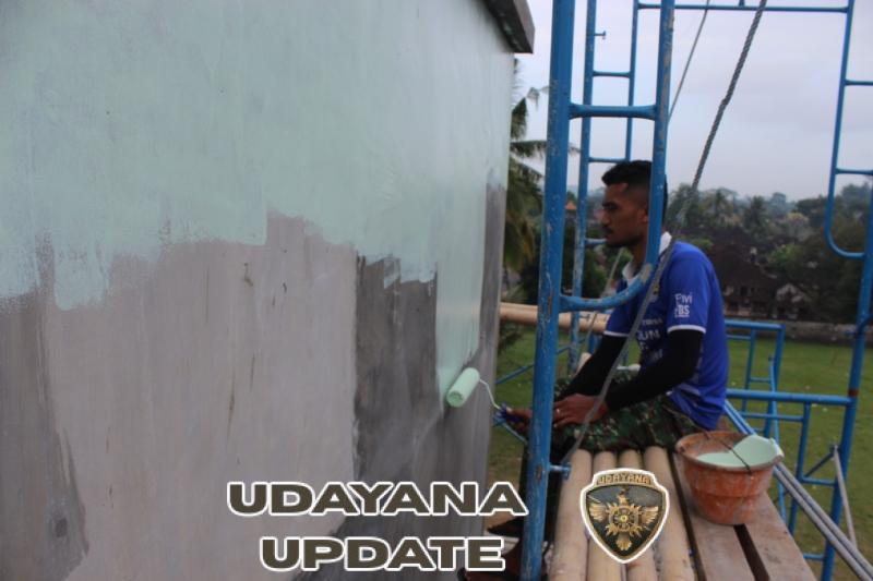 Gotong Royong TNI-Rakyat Hadirkan 250 Titik Layanan Air Bersih di Desa Batuan