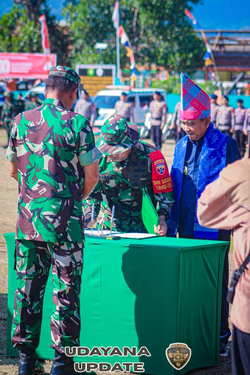 Penutupan TMMD ke-125: Danrem 162/WB Dorong Masyarakat Sumbawa Rawat Fasilitas yang Dibangun