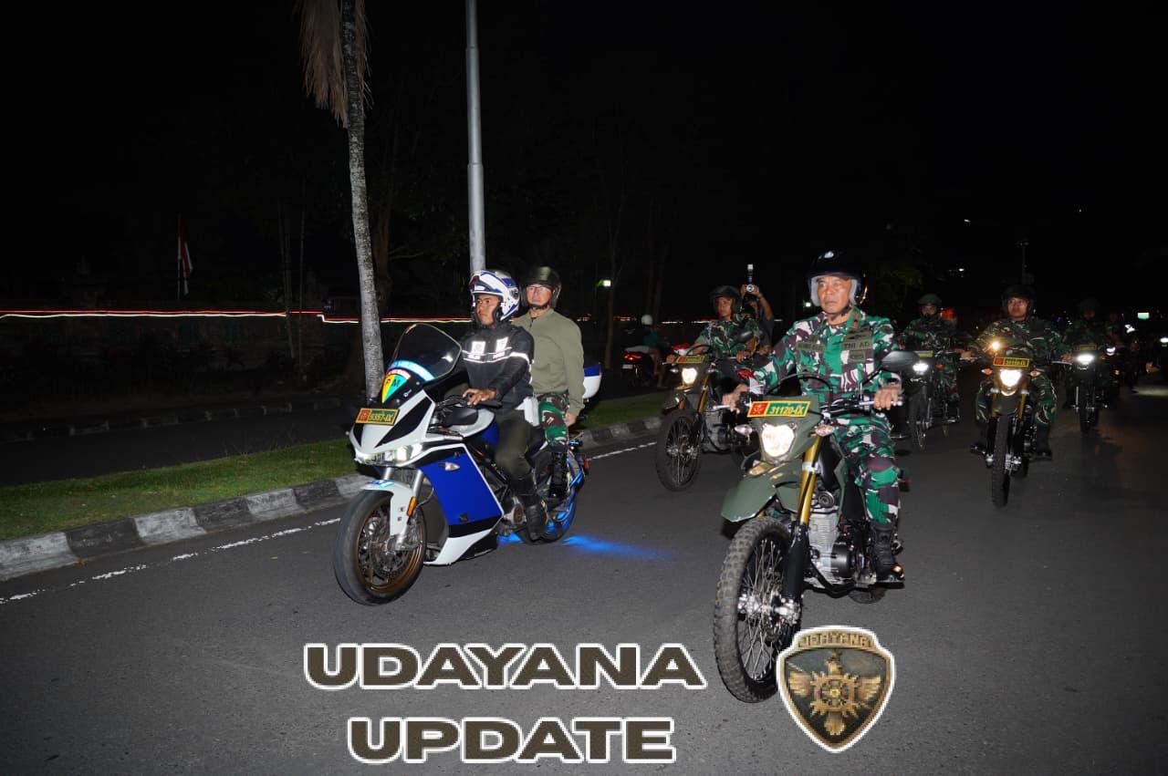 Jaga Kondusifitas Pasca-Demo, Pangdam IX/Udayana Turun Langsung Patroli di Denpasar