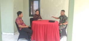 Jalin kerjasama, Dandim 1623/Karangasem menerima audensi Kadis PUPR.