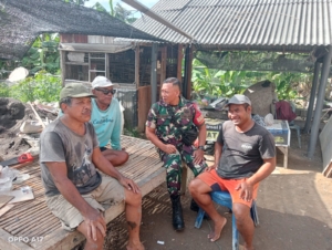 Babinsa Desa Lebih Himbau Pemuda Tidak Beraktivitas Hingga Larut Malam