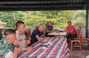 Sinergitas TNI-Polri dan Kaling Diperkuat, Danramil Gianyar Beri Arahan