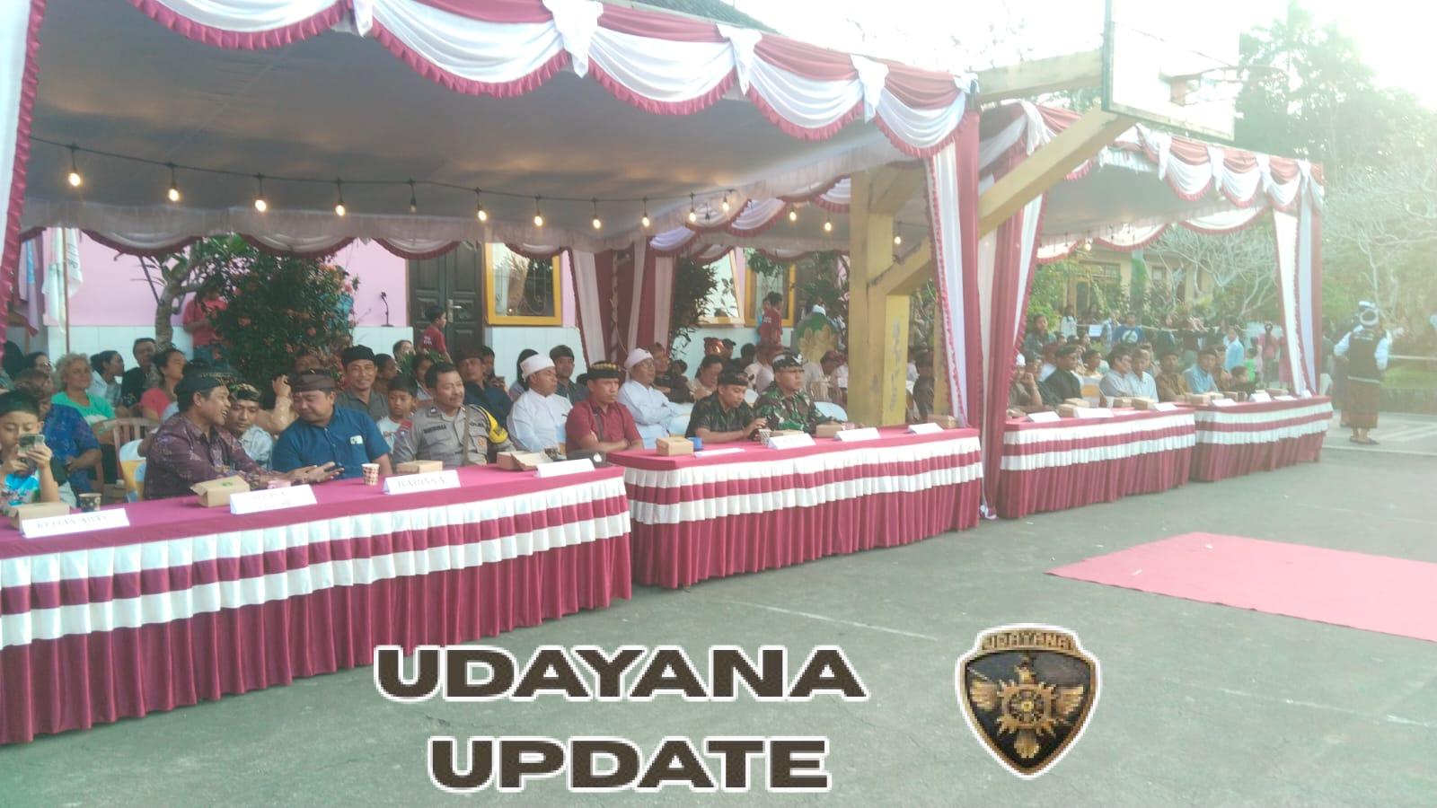 Kegiatan pentas seni dan budaya merayakan HUT kemerdekaan RI ke-80 mendapat apresiasi dari Danramil 1623-06/Selat.