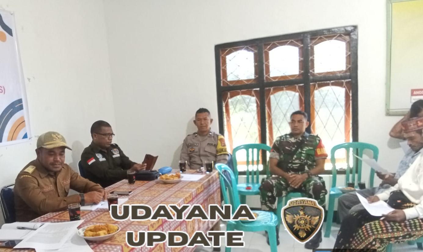 Babinsa dan Unsur Forkopimcam Bahas Rencana Pembangunan Desa Bea Kakor