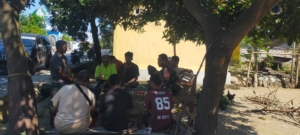 Babinsa Kopda M. Saleh H. Ajak Masyarakat Desa Nggorea Jaga Kondusifitas Lingkungan