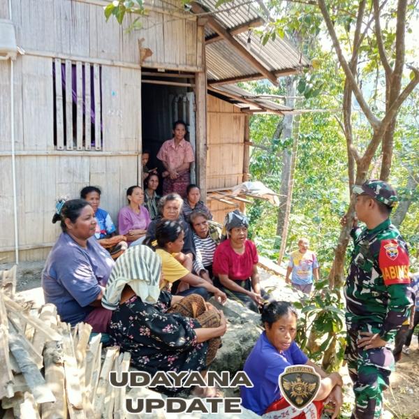 TNI Hadir di Tengah Masyarakat, Babinsa Dengarkan Aspirasi Warga Watuneso