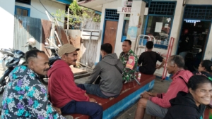 TNI AD Lewat Babinsa Terus Pantau Situasi Wilayah Binaan di Ende, Wujudkan Kemanunggalan TNI dan Rakyat