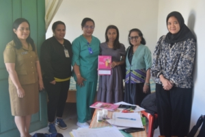 Melalui Posyandu Balita Kodim 1621/TTS dan Persit KCK Cab. XX Berkomitmen dalam Meningkatkan Kesehatan Ibu dan Anak