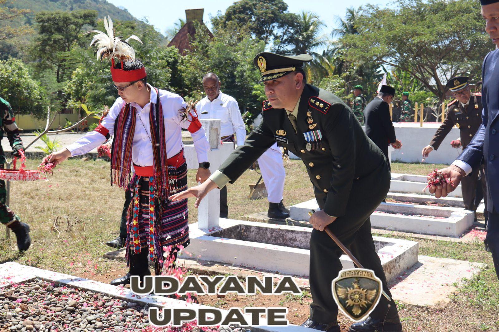 Penghormatan Terakhir Kepada Pahlawan di TMP Malua Galiau