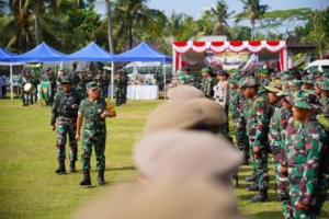 Wujudkan Sinergi, Pangdam IX/Udayana Tutup TMMD ke-125 dengan Sukses