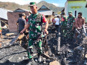 Penggalangan Dana dan Karya Bakti oleh Saka Wira Kartika Pramuka untuk Korban Kebakaran