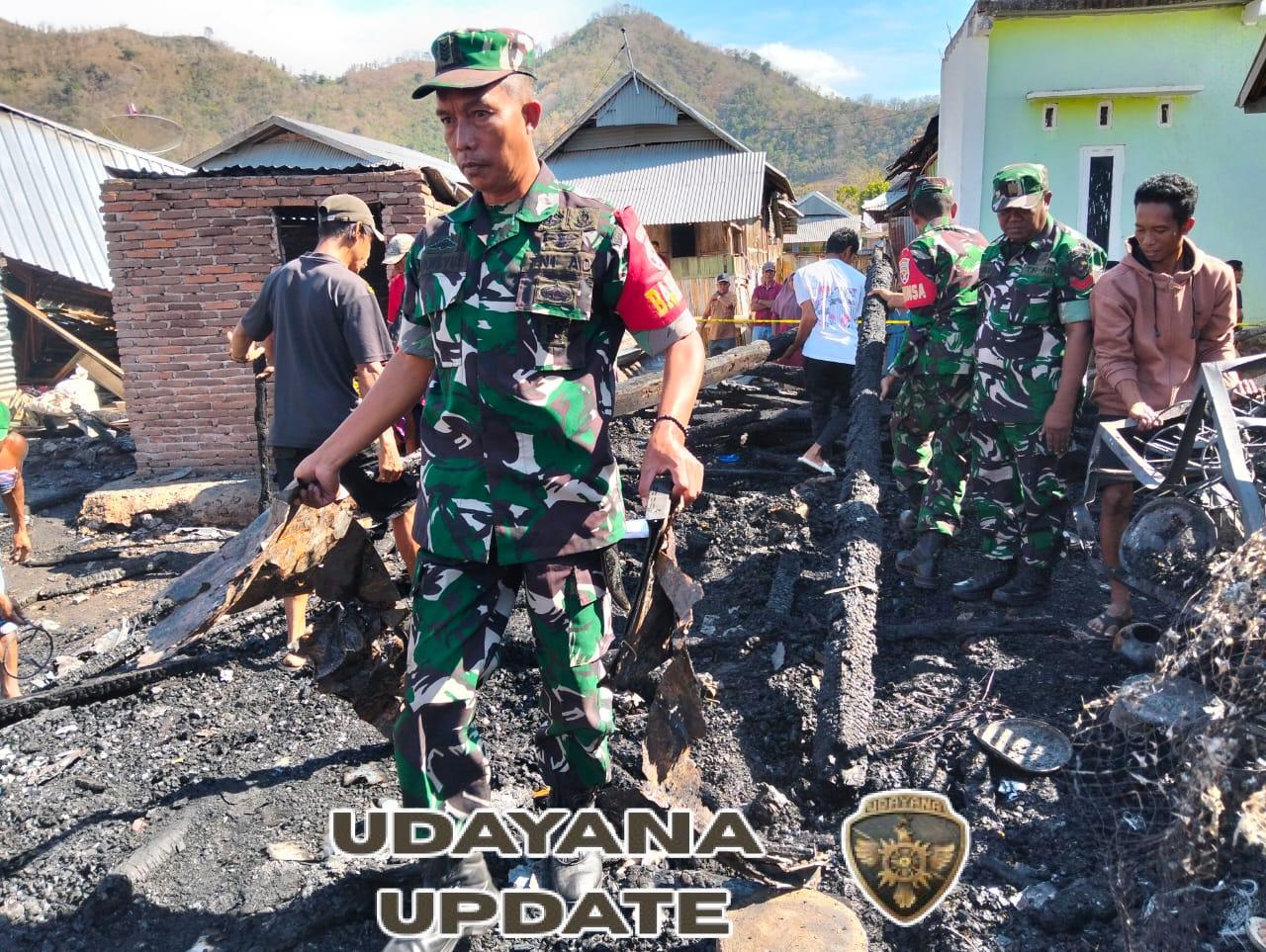 Penggalangan Dana dan Karya Bakti oleh Saka Wira Kartika Pramuka untuk Korban Kebakaran