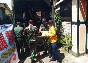 1 Ton Beras SPHP Dibagikan dalam Gerakan Pangan Murah di Denpasar