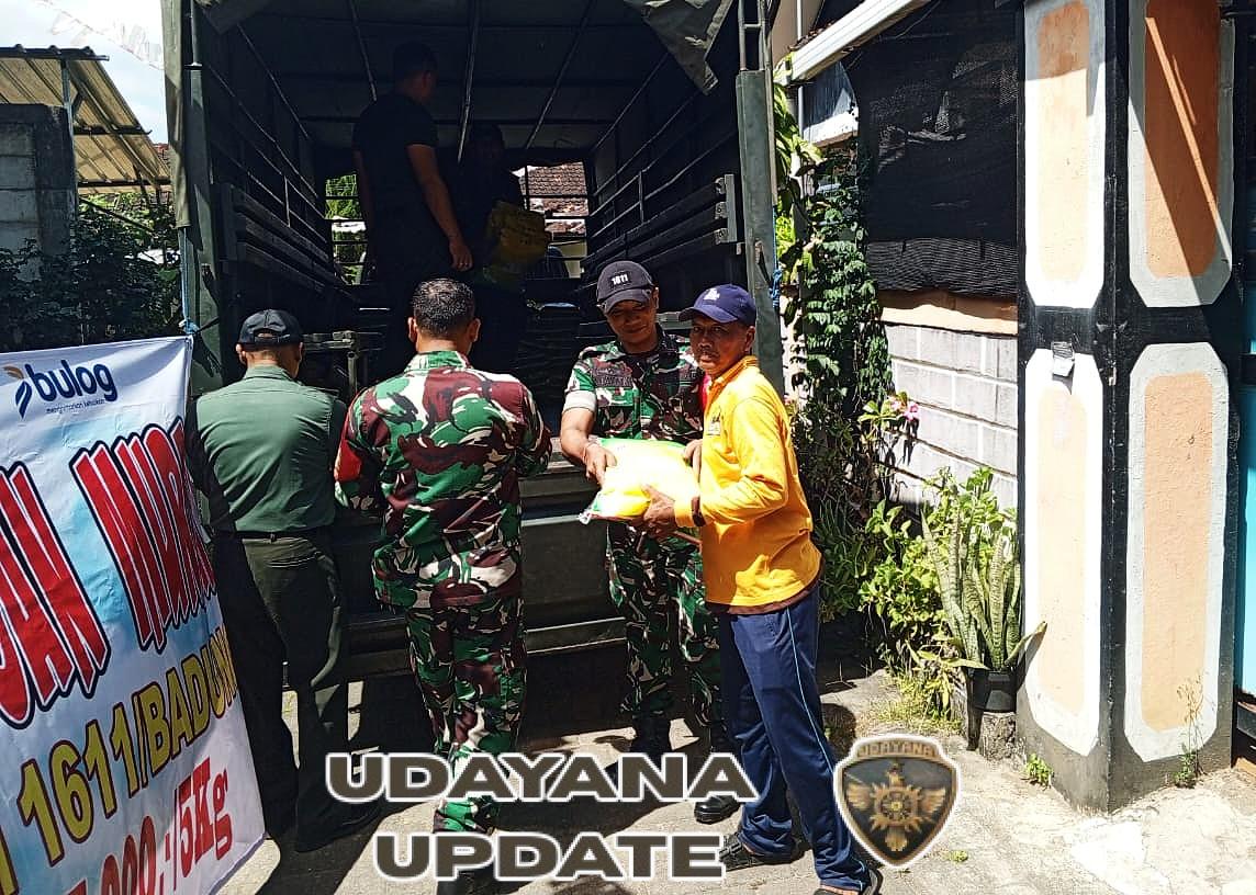 1 Ton Beras SPHP Dibagikan dalam Gerakan Pangan Murah di Denpasar