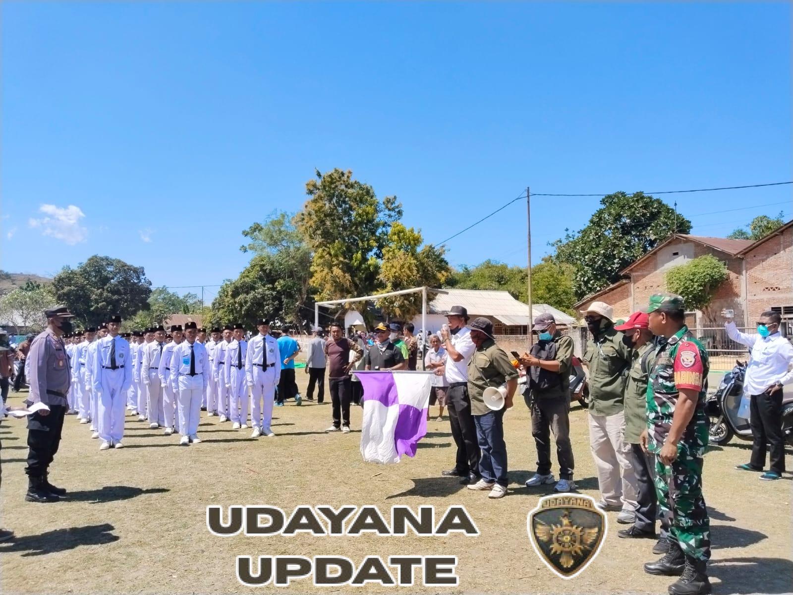 Pengamanan Koramil Bolo Pastikan Kelancaran Lomba Gerak Jalan Indah