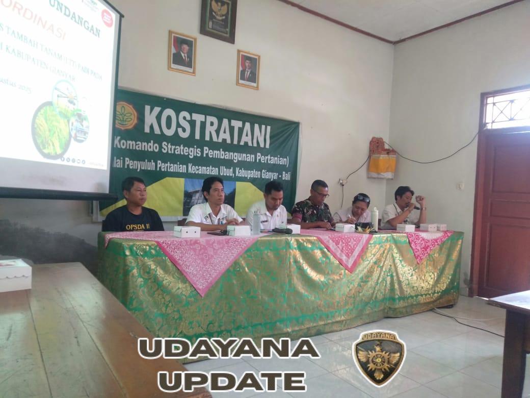 Danramil 1616-02/Ubud: TNI Siap Kawal Program Ketahanan Pangan Nasional