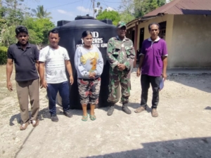Kebersamaan TNI dan Pemerintah Desa Hadirkan Solusi Air Bersih di Dedekadu