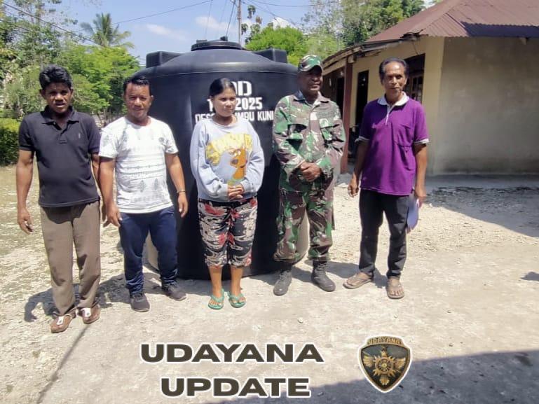 Kebersamaan TNI dan Pemerintah Desa Hadirkan Solusi Air Bersih di Dedekadu