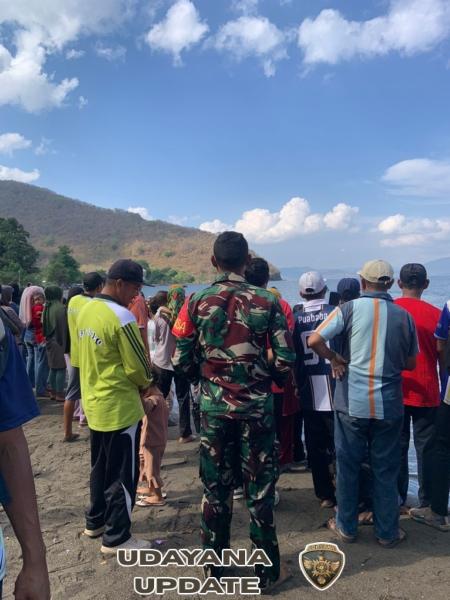 Lomba Dayung HUT RI ke-80 Meriah, Babinsa Hadir di Garda Depan