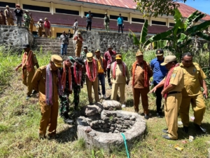 Kasdim 1621/TTS Hadiri Kegiatan Napak Tiras dalam Rangka Memperingati HUT Kota SoE ke 103