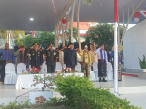 Kolaborasi TNI Polri ASN Pelajar Sukseskan Upacara 17 Agustus