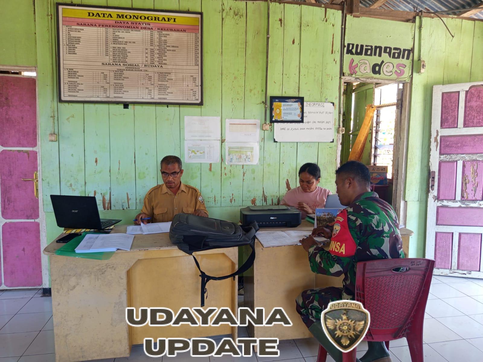 Warga Sambut Positif Kehadiran Babinsa di Tengah Masyarakat Fataatu Timur