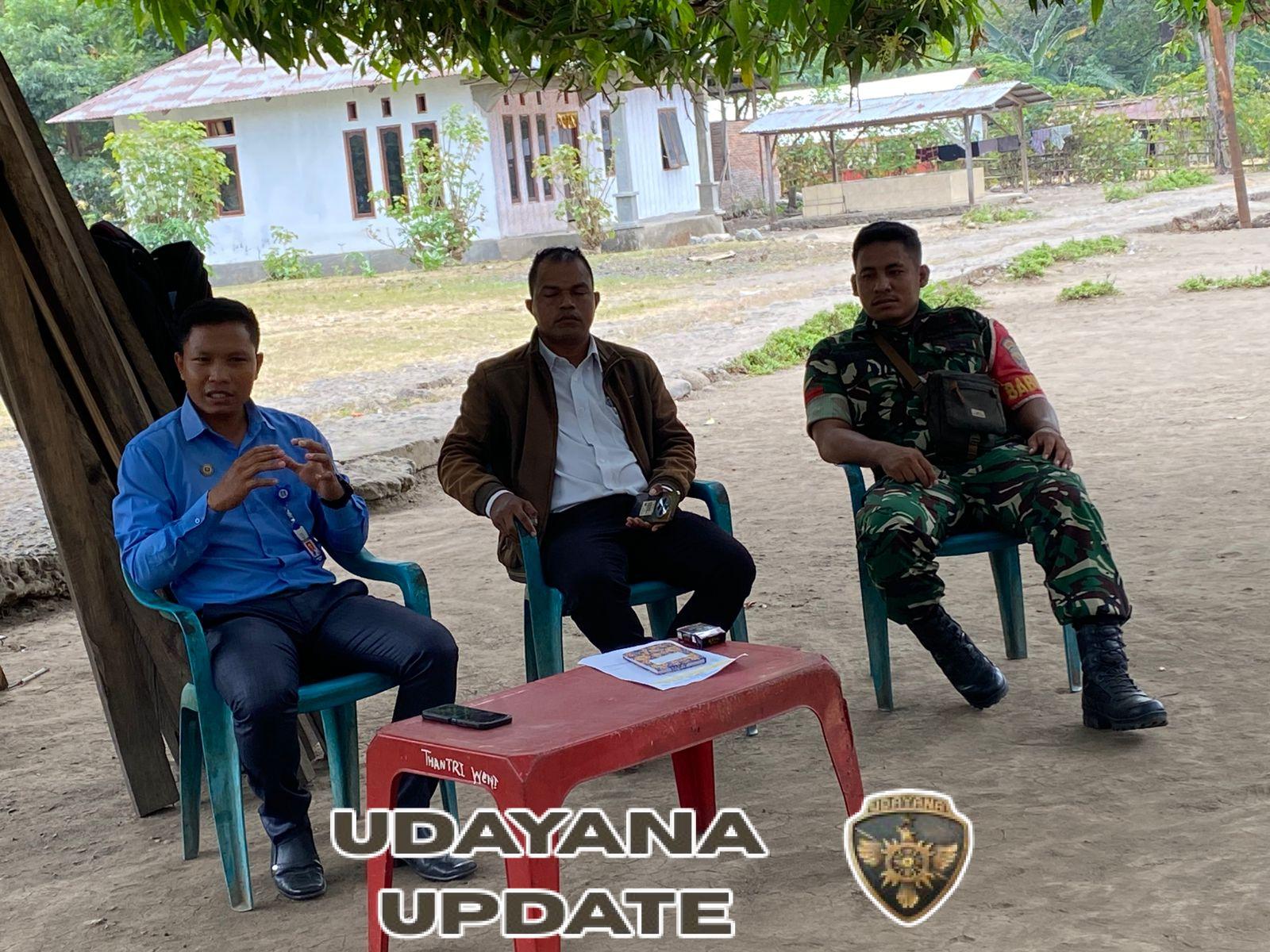 Wujudkan Kamtibmas, Babinsa Kodim 1602/Ende Laksanakan Kegiatan Komsos di Desa Pise