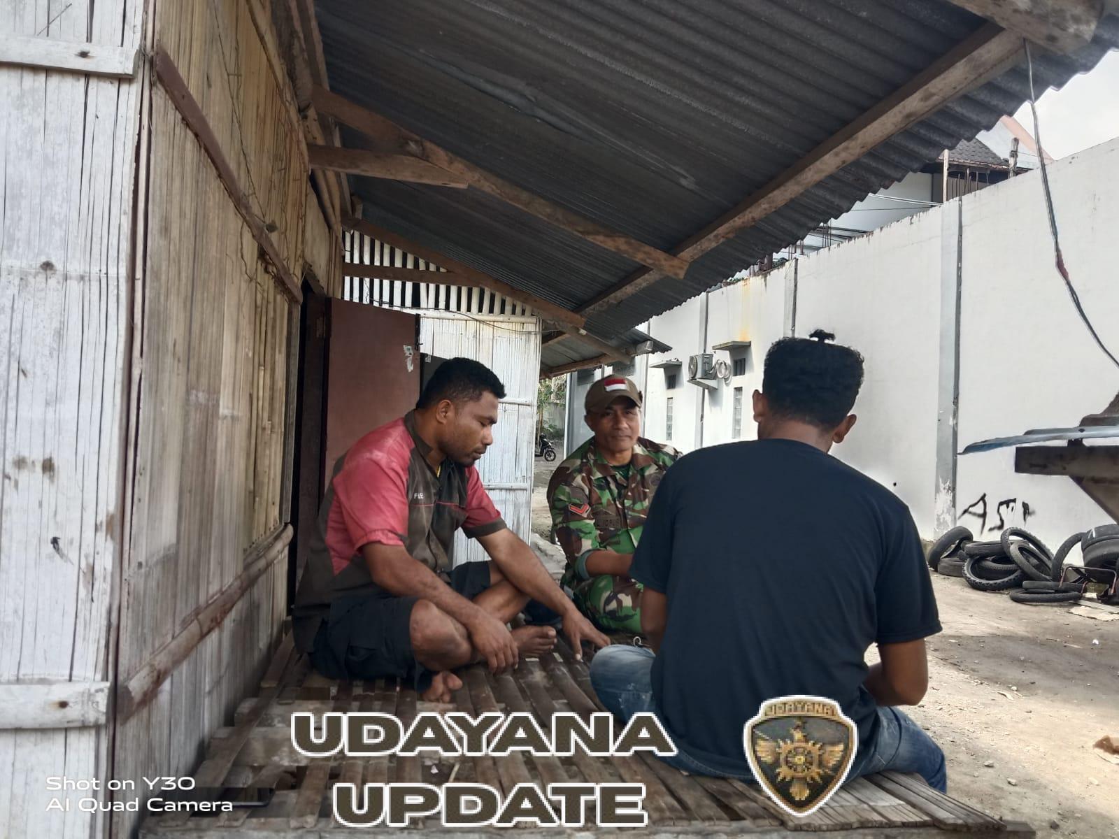 Babinsa Kopda Faisal Idrus Ajak Warga Desa Odorurea Waspada Terhadap Kamtibmas