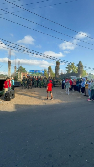 Kodim 1614/Dompu Perkuat Kemanunggalan Lewat Bakti Teritorial