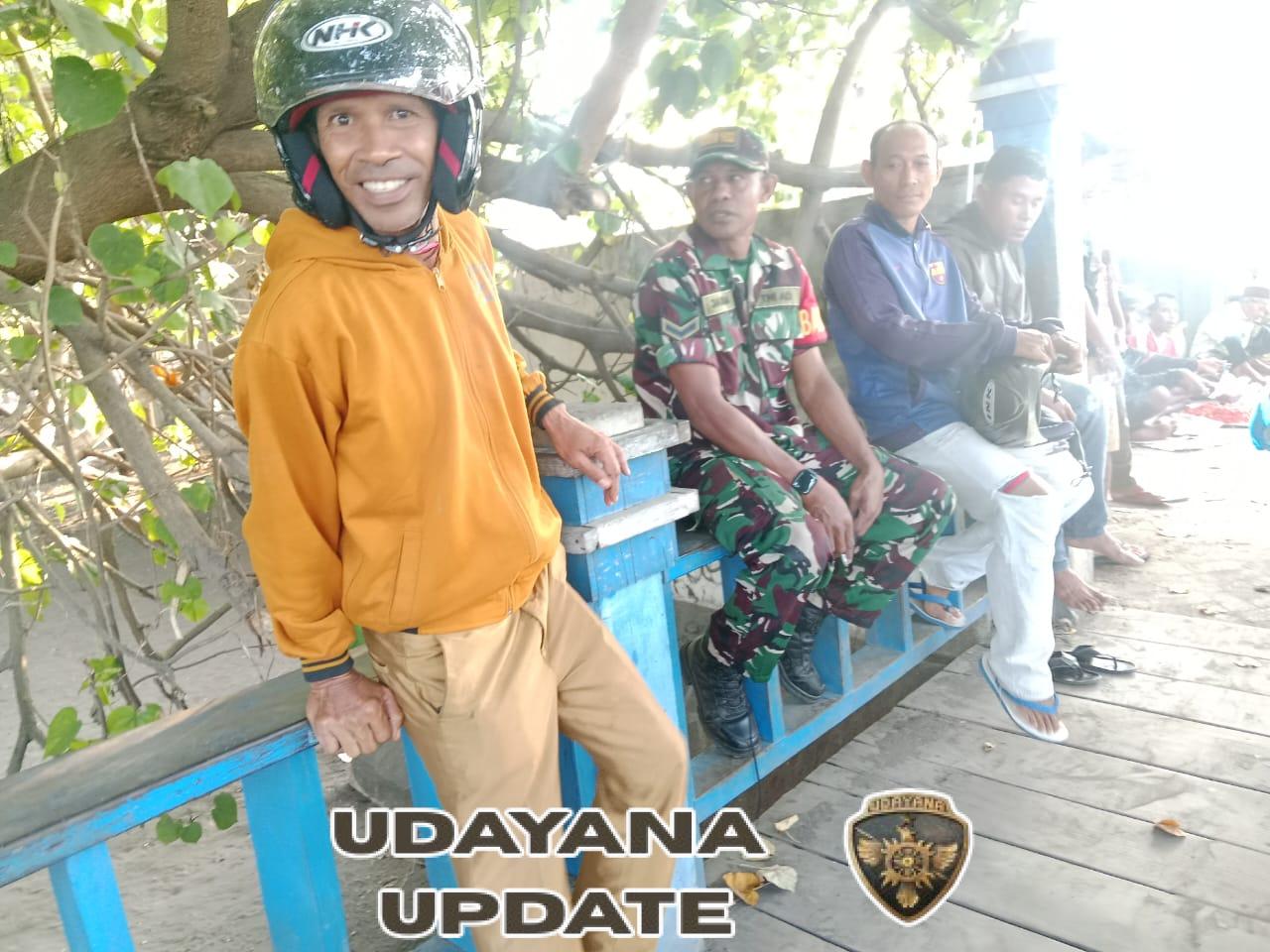 Pasar Mbongawani Jadi Lokasi Penguatan Komsos Babinsa Koramil 1602-01/Ende