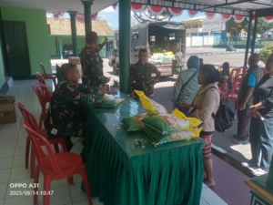 Jaga Stabilitas Pasokan dan Harga Pangan, Kodim 1621/TTS Gelar Gerakan Pangan Murah