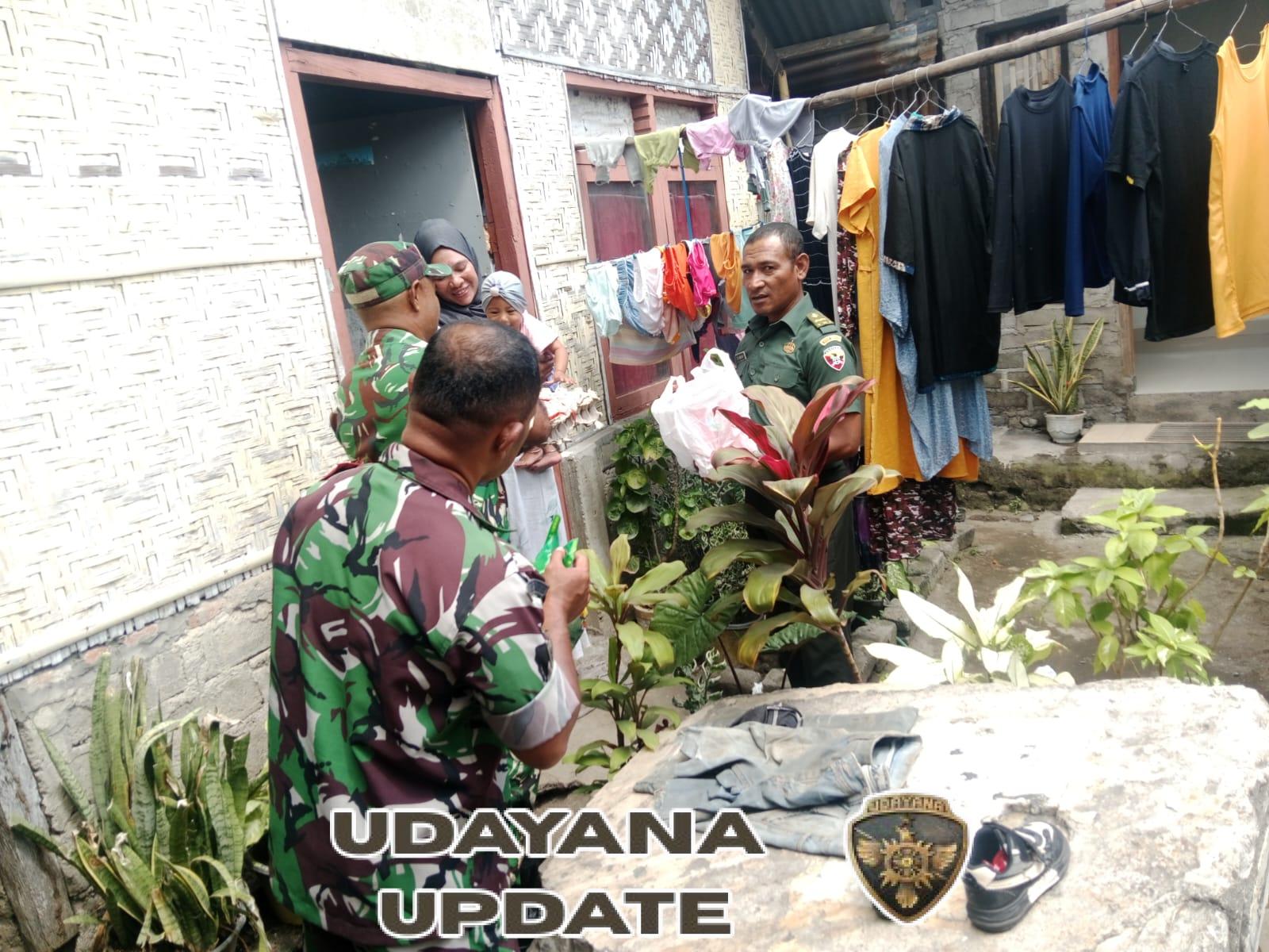 Sinergi TNI dan Warga, Babinsa Kodim 1602/Ende Bantu Atasi Stunting