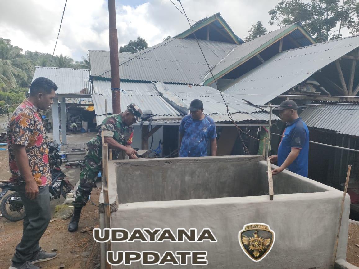 Babinsa Koramil 1602-01/Ende Ajak Masyarakat Waspada Cuaca Lewat Komsos di Tanazozo