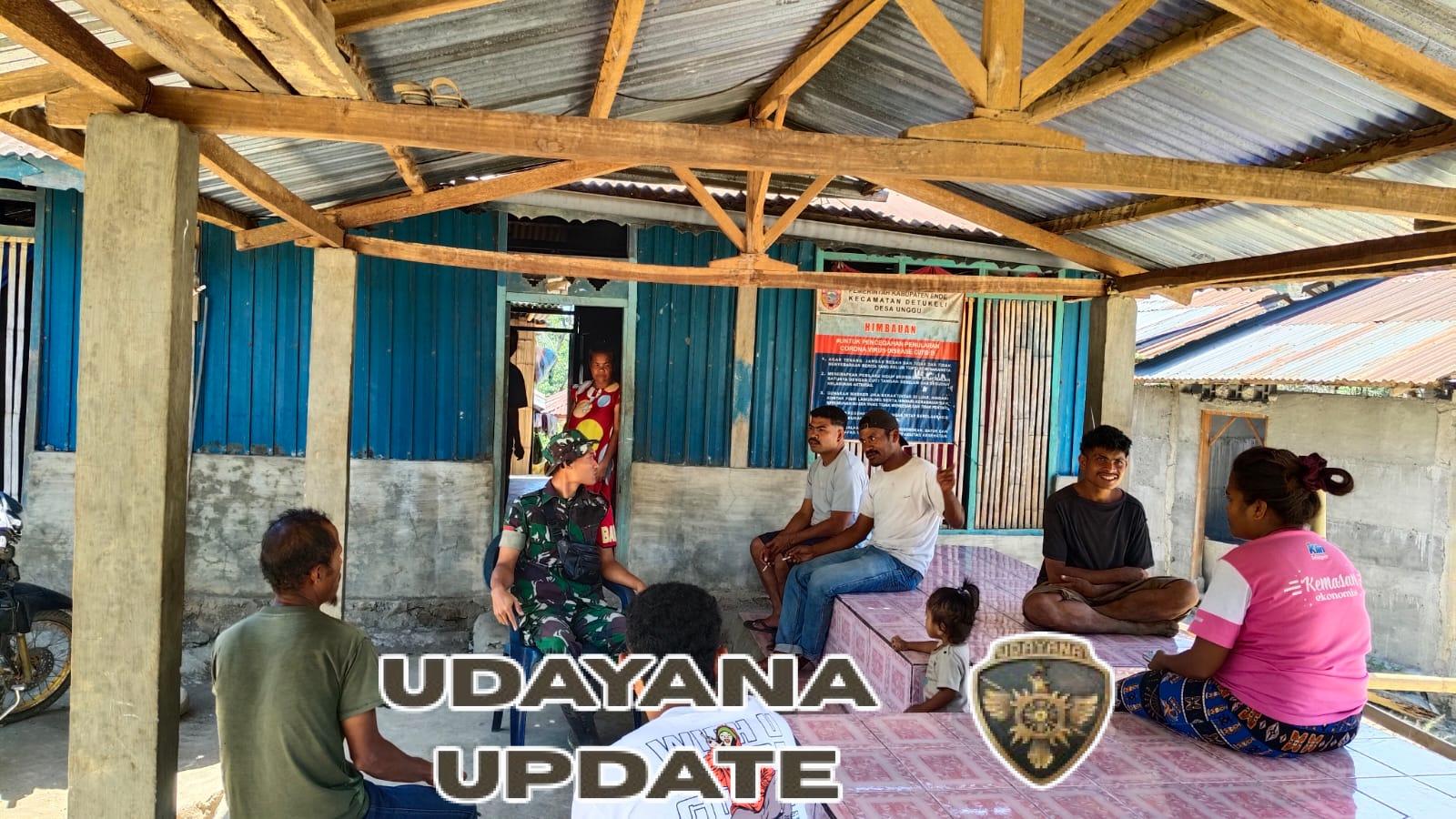 Sinergi TNI dan Masyarakat Desa Watunggere Terjalin Melalui Pamwil dan Komsos