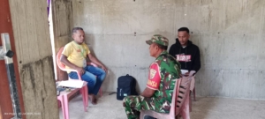 Babinsa Kodim 1602/Ende Perkuat Sinergi dengan Masyarakat Desa Nuanaga