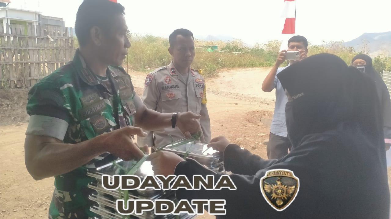 Babinsa Desa Mangge Asi Aktif Bantu Sukseskan Program BGN