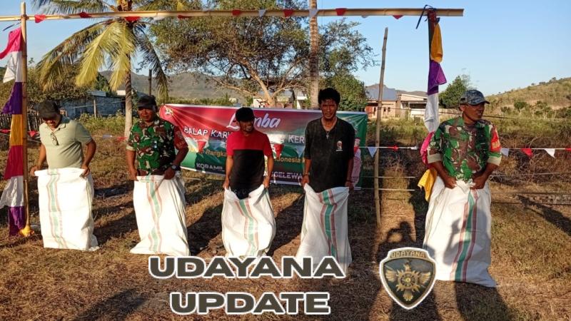 Danramil Kapten Kav M. Kasim Pimpin Kegiatan Lomba HUT RI di Soriutu