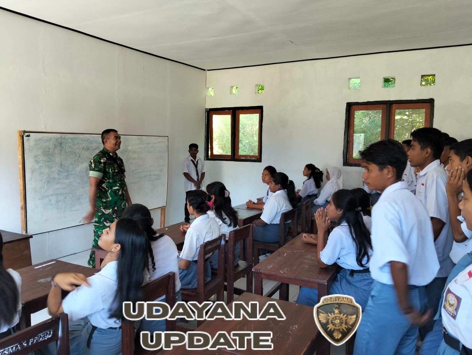 Babinsa Sulamu Dorong Siswa SMAN 2 Jadi Calon TNI