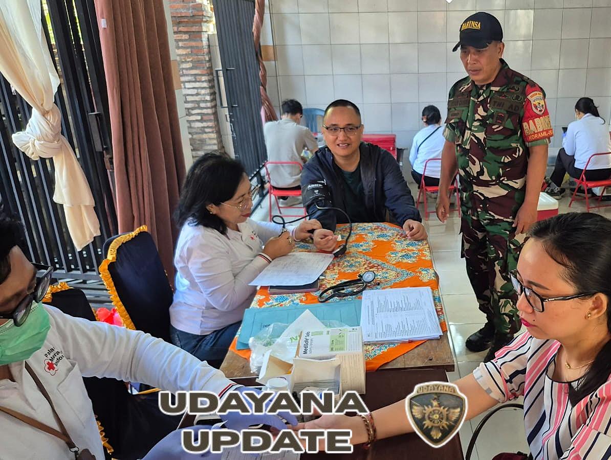 Danramil 1611-05/Abiansemal Harapkan Donor Darah Berikan Manfaat bagi Masyarakat