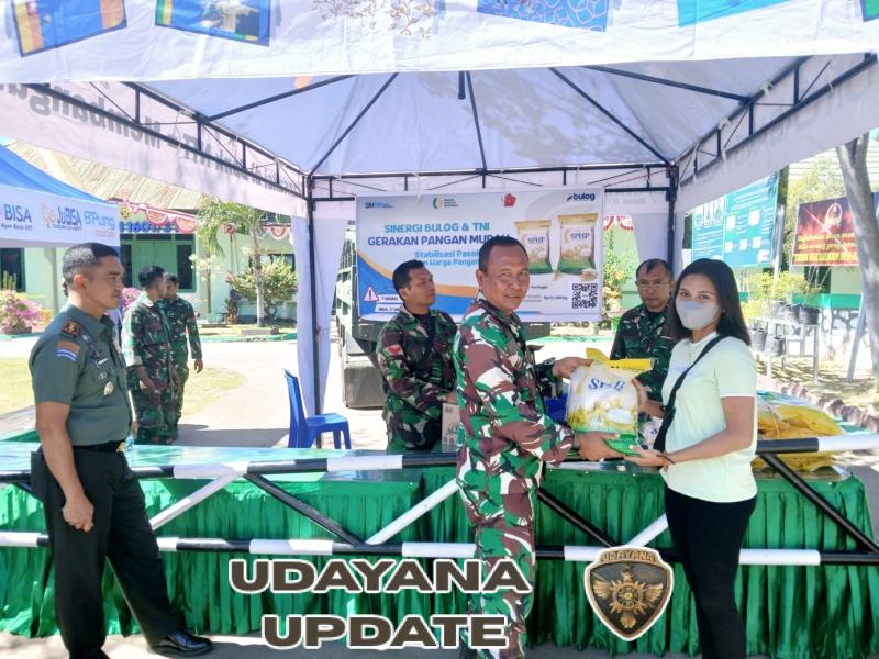 TNI dan Bulog Bersinergi, Beras Murah Bantu Ringankan Beban Warga Sumba Timur