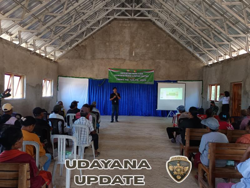 Melalui Penyuluhan, Satgas TMMD 125 Kodim Belu dan Imigrasi Minimalisir Pelanggaran Lintas Batas