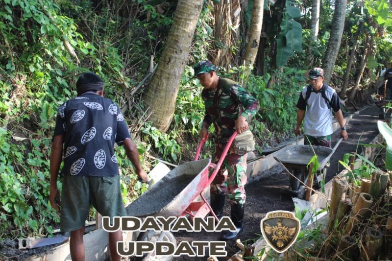 Suara Masyarakat Desa Batuan: TMMD 125 Bukti Kemanunggalan TNI dan Rakyat