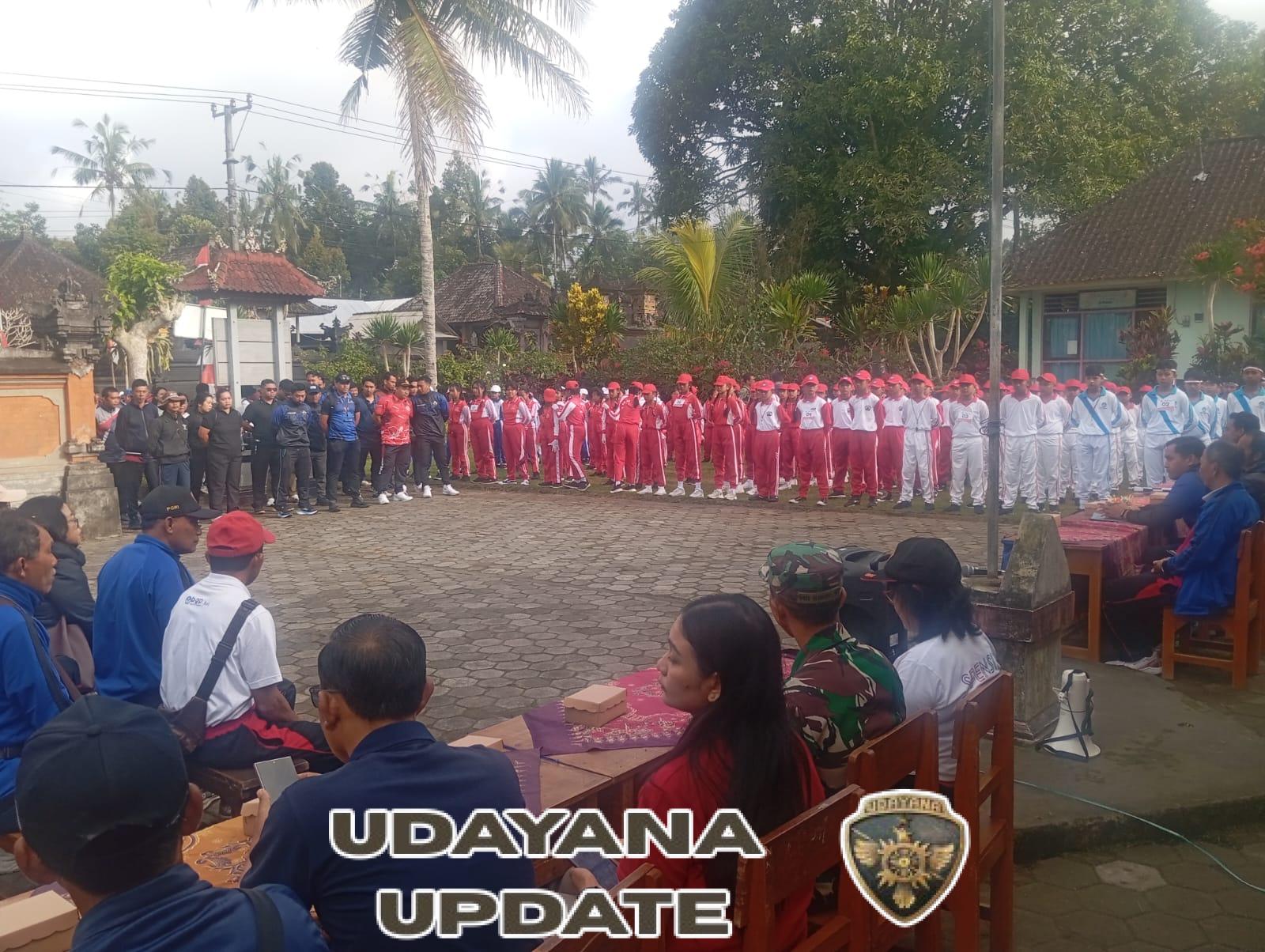 Jelang HUT RI ke-80, Aparat Desa Yangapi Pastikan Lomba Gerak Jalan Aman