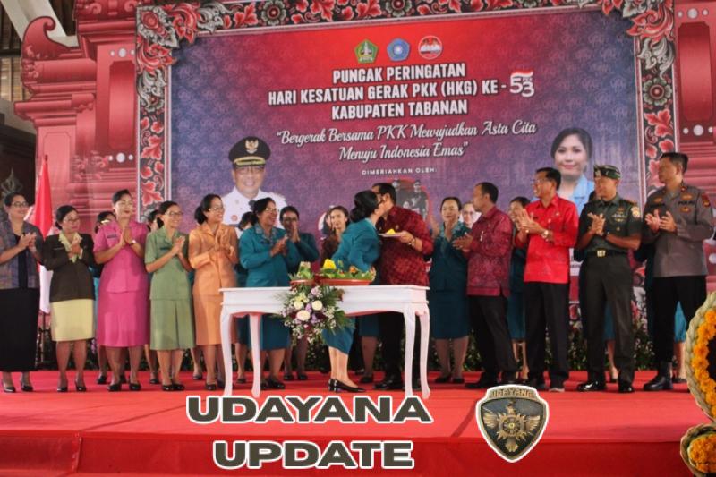 Peringati HKG PKK ke-53, Dandim Tabanan Tegaskan Komitmen Wujudkan Indonesia Emas