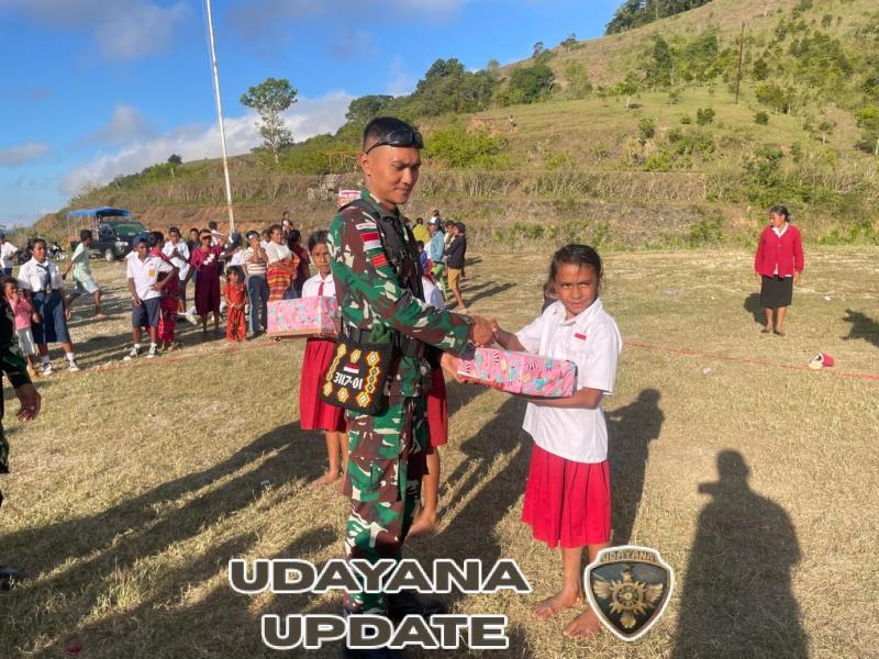 Semangat Siswa SD dan SMP Ikuti Lomba yang Diadakan Pos Laktutus dan Nananoe di Nanaet Duabesi